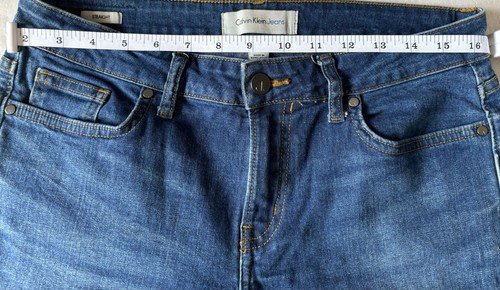 Calvin Klein Women’s Jeans Size 6x30 Reg Wash Stain On Knee Fall Winter Clothes - Picture 6 of 7