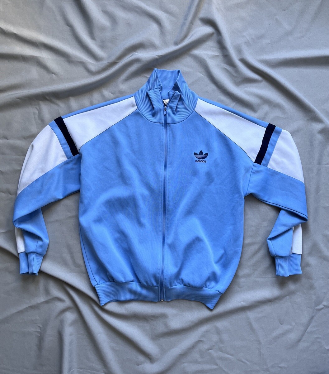 Adidas Vintage Iconic Track Sport Top Jacket sz L | eBay