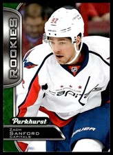 2016-17 Parkhurst Zach Sanford Rookie Washington Capitals #392 R85