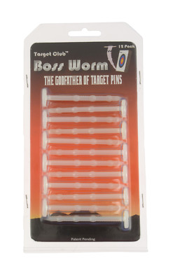 Target Club  Boss Worm Archery Zielscheibenstifte - 12er Pack
