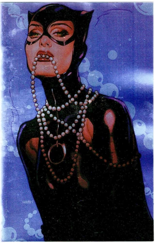 CATWOMAN #51 (2023)- 1:50 JOSHUA SWABY VIRGIN FOIL VARIANT- DC