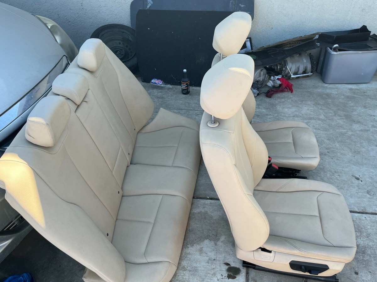 2013-2018 BMW 320I XDRIVE 2.0L SPORT Seats Beige Leather Set OEM