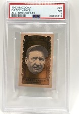 1963 Bazooka All-Time Greats Baseball Cards 19