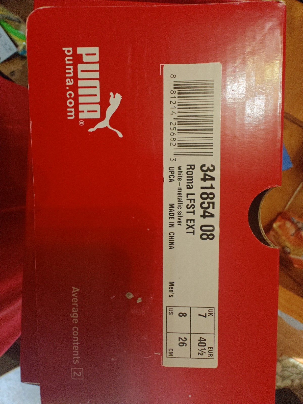 Size 8 - PUMA Roma Basic White - image 6