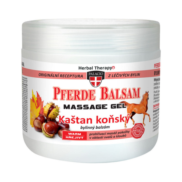 Palacio Pferdebalsam WäRmendes Massagegel 600 Ml – FüR Muskel-, RüCken- Und Gele-image