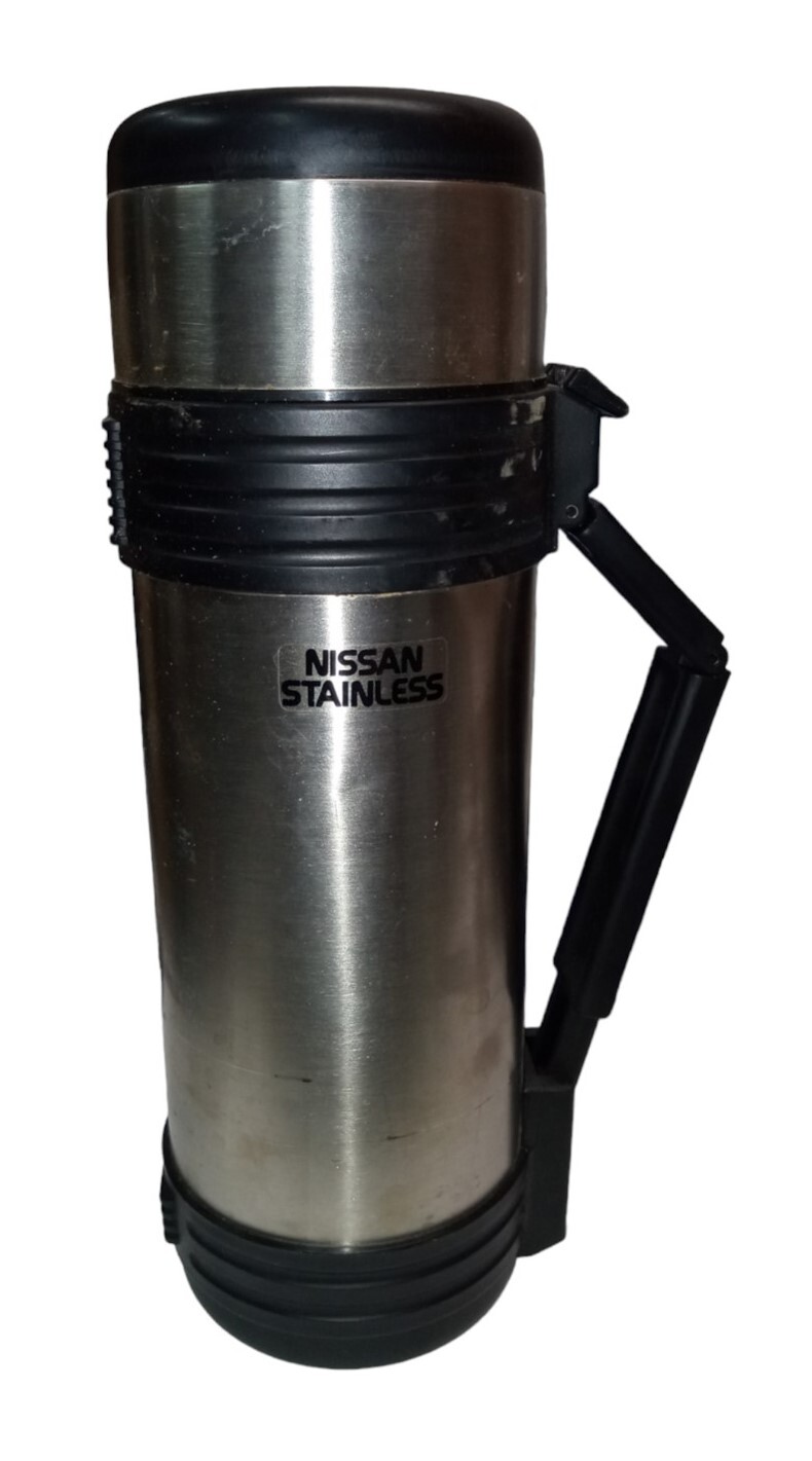 Nissan Stainless Steel Thermos Vintage Collectible Drinkware Travel Camping eBay