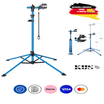 Bicycle Repair Stand CXWXC, 30kg Last, Rotierbar & Ladefähig