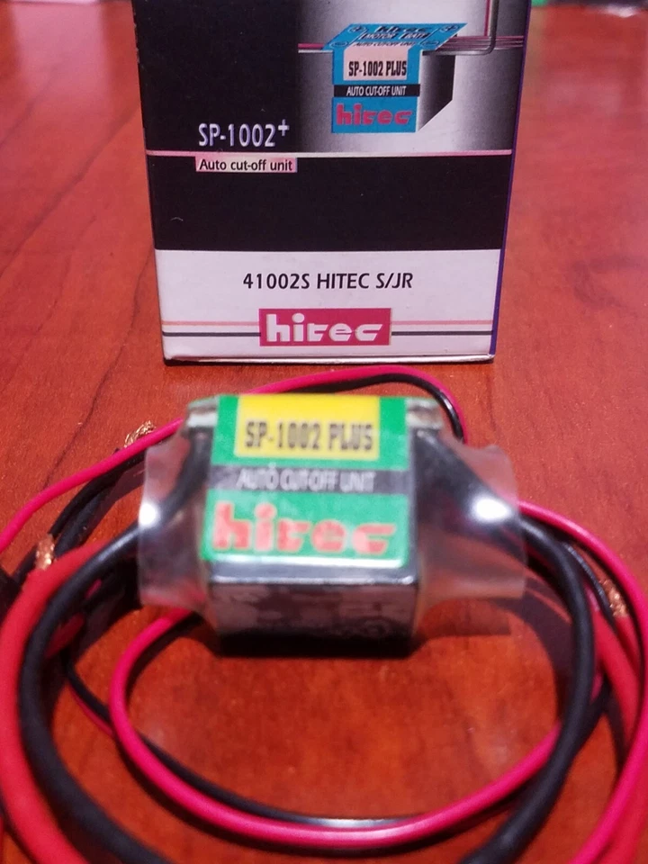 Vintage RC HITEC SP-1002 Plus Auto Cutoff Switch New With Original Box - Image 4 of 4