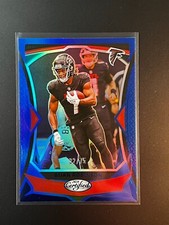 2024 Panini Certified Blue Mirror 32/75 SSP Bijan Robinson Falcons
