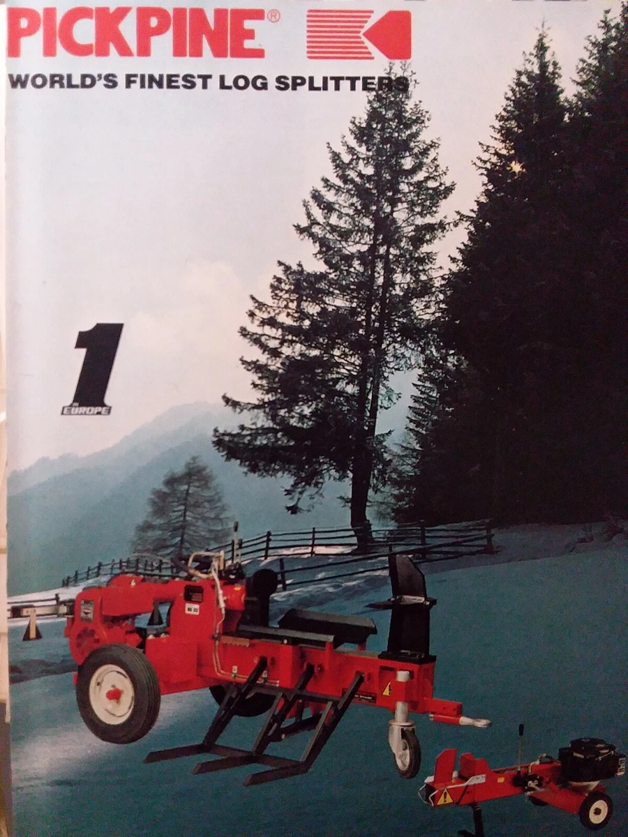 Pickpine outlet log splitter