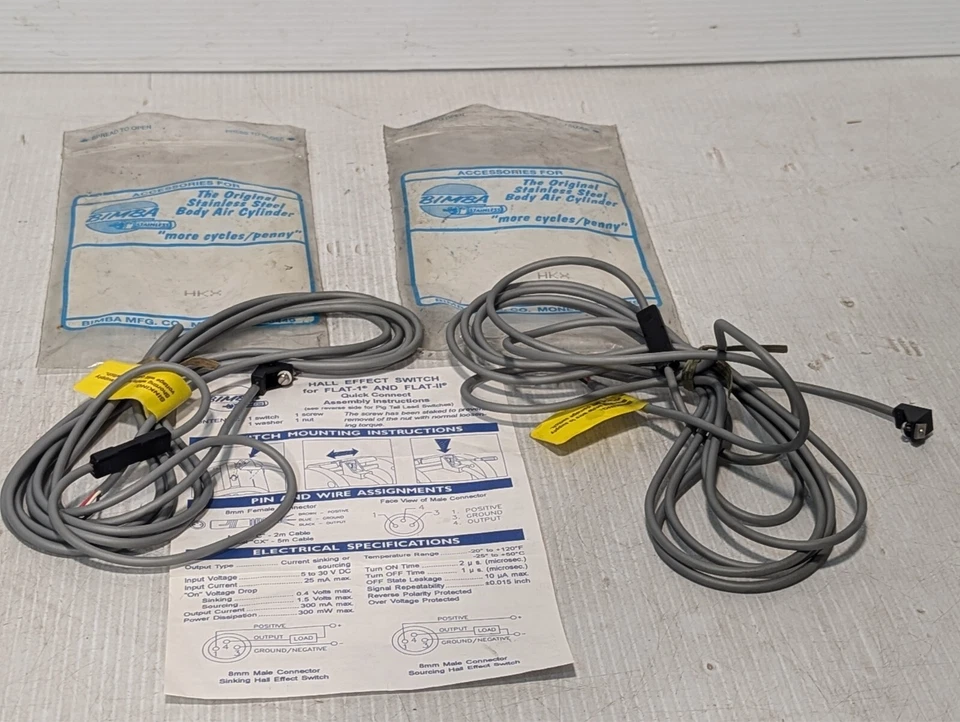 NEW Bimba HKX Solid State Reed Switch Sensor+Returns - Image 2 of 4