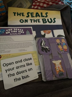 Lakeshore Learning The Seals on the Bus Big Book Activity Kit Pre-K Kinder