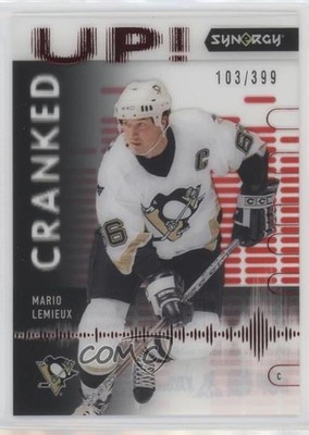 2022-23 Upper Deck Synergy Cranked Up Red 103/399 Mario Lemieux #CU-ML HOF 0u20