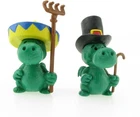 Schleich Grisu with Cylinder and Sombrero Comic Figure 1986 The Little Dragon