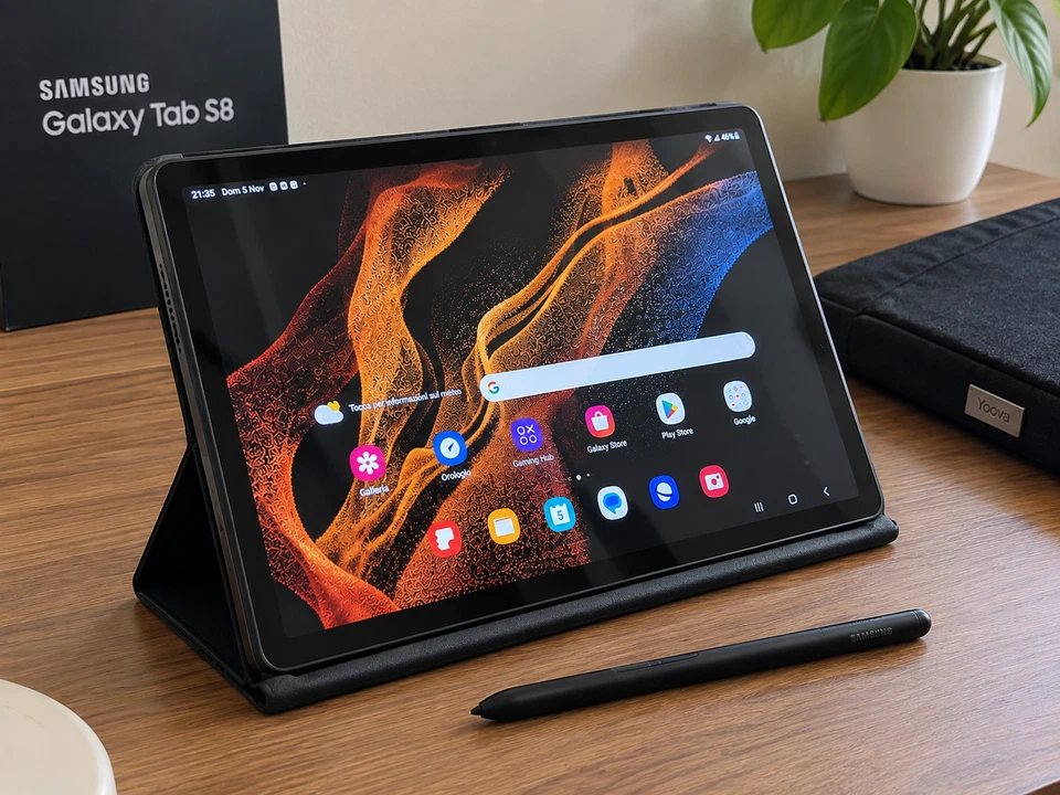 Samsung Galaxy Tab S8 · 256GB · Wi-Fi, foto 2 di 5