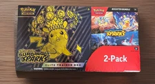 Pokemon Surging Sparks Elite Trainer Box Booster Bundle 2-Pack *Ships Free*