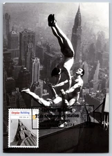 #3910b American Architecture Chrysler Building Maxi Card w/75th Anniversary Canc