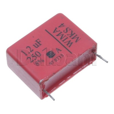 10-Lot MKS4-250V12UF Capacitor 250V 1.2UF 31.5X23.5X13MM