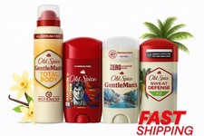 Old Spice Deodorant Bundle 4 Pack Spray  Sticks Variety Scents Men Freshness