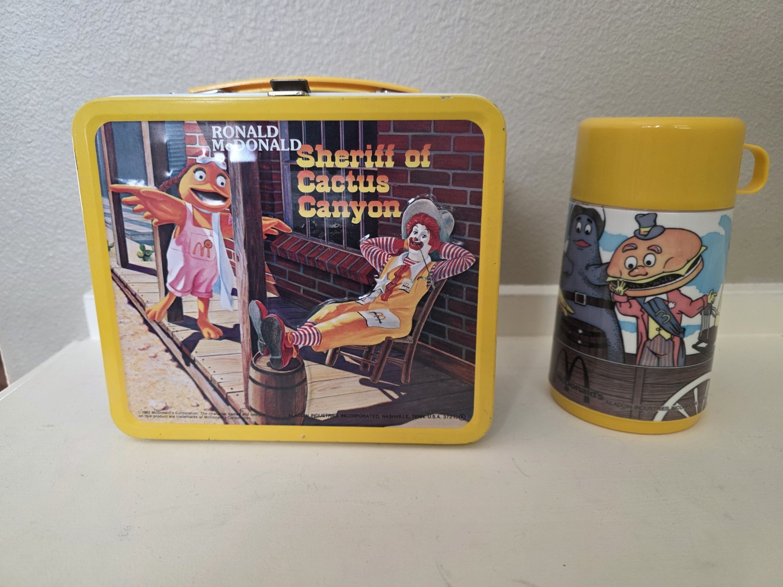 And Thermos Sheriff Of Cactus Canyon