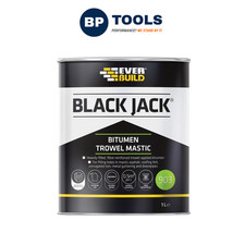 Everbuild Sika Everbuild 486987 1L Bitumen Trowel Mastic
