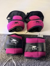 Crane Fitness Weight 4 Piece Set 0.5k. Soft Dumbbells Ankle & Glove Weights
