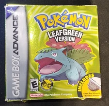 Pokemon: Leaf Green Version CIB with Adapter and Manuels