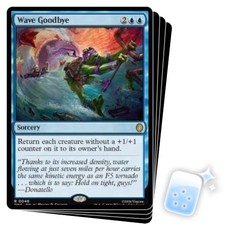 PRESALE WAVE GOODBYE X4 Teenage Mutant Ninja Turtles Eternal Magic MTG MINT CARD