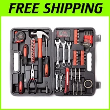 Durable 148-Piece Tool Set with Storage Case - Ideal for Auto and Home Repairs