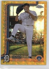 2025 Topps Chrome Logofractor Edition Gold Refractor 11/50 Tarik Skubal 0vf5