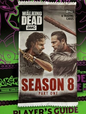 2018 Topps The Walking Dead Season 8 Part 1 Factory Sealed Pack  - TWD