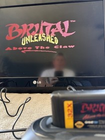Sega 32x Brutal: Above the Claw Game - CART ONLY