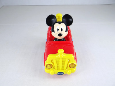 Vtech Go Go Smart Wheels Mickey Mouse Firetruck Lights Sound See Video