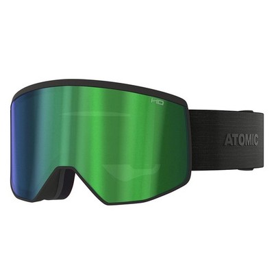 Atomic Four Pro HD Brille All Black - grüne HD-Gläser