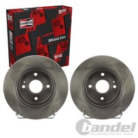 2X Champion Bremsscheiben 258Mm BelÜFtet Vorne Passend FüR Mazda 2 MX-5