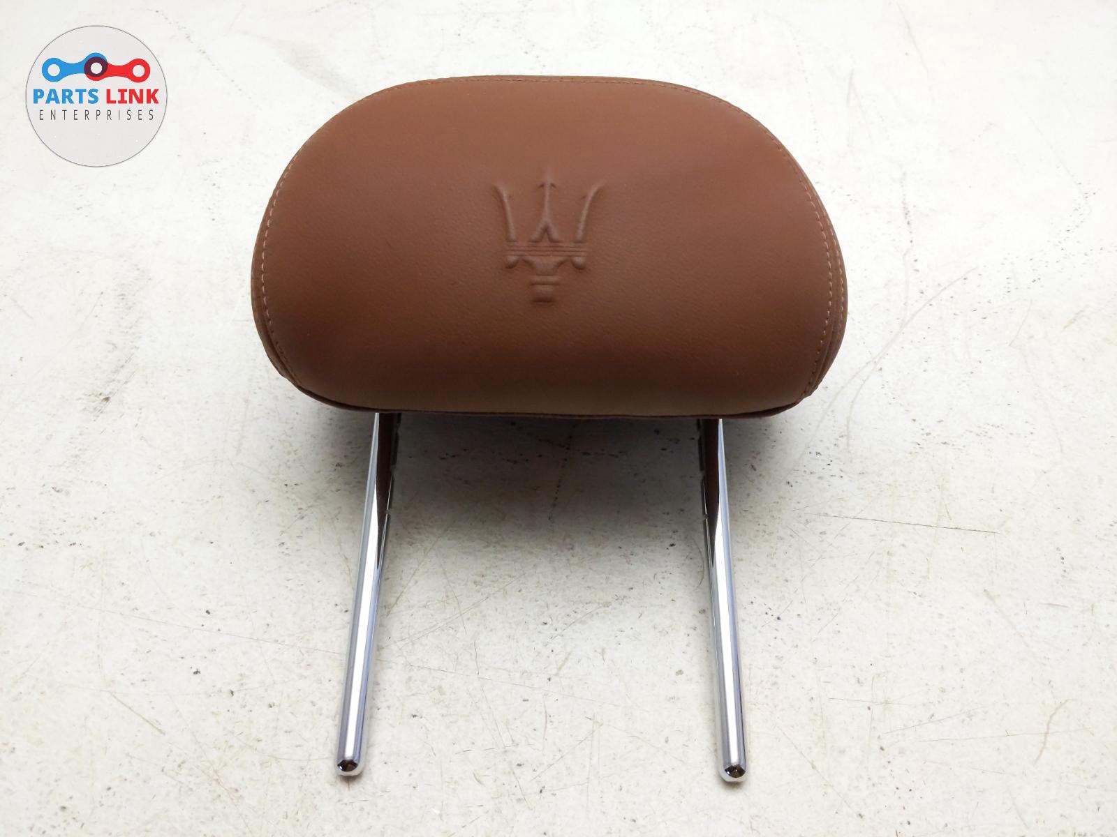 2017-20 MASERATI LEVANTE REAR LEFT OR RIGHT SEAT HEADREST PAD HEAD REST TAN M161