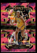 2024 Panini Select WNBA #67 Lexie Brown Pink Ice Prizms