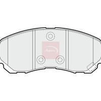 Apec BremsbeläGe Vorderachse FüR Jeep Compass MK49 2006 (R90) PAD1545