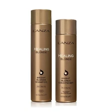 L'anza Healing Blonde Bright Shampoo 10.1 oz And Conditioner 8.5 oz Duo Set