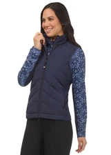 Kerrits Equitech Hybrid Quilted Vest - GalaxyBlue