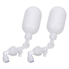 2 Sets Easy Install Float Ball Valve Automatic Water Level Control