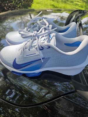 Nike Air Zoom Infinity Tour 2 Men's Size 8.5White Blue Golf Shoes FD0217-001 NEW