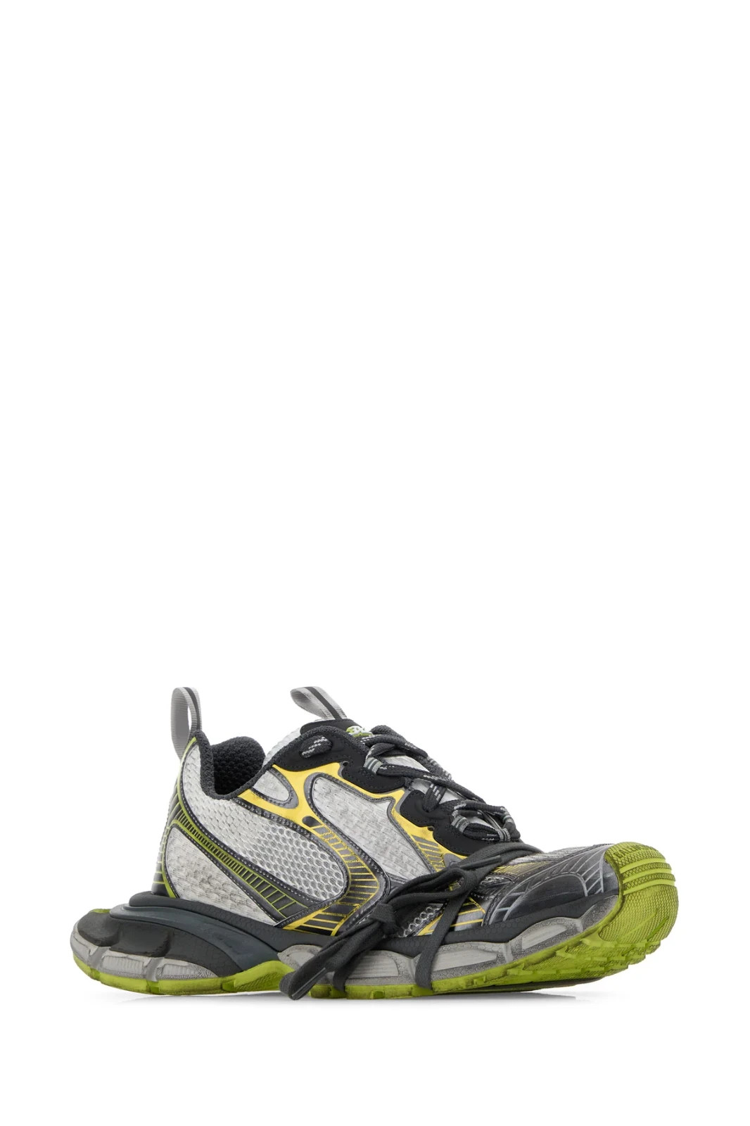 BALENCIAGA 3XL Multicolor Mesh And Rubber Sneakers New & Authentic image 2