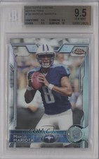 2015 Topps Chrome Rookies Refractor Marcus Mariota #150 BGS 9.5 GEM MINT 0a3