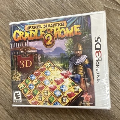 Jewel Master Cradle of Rome 2 (Nintendo 3DS system) BRAND NEW SEALED GAME - USA