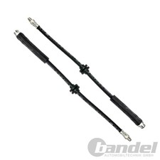 2x BREMSSCHLAUCH / BREMSSCHLÄUCHE VORNE passend für FIAT PANDA (169)