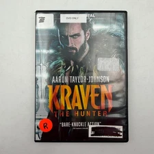 Kraven the Hunter (DVD, 2025) Starring Aaron Taylor-Johnson & Russell Crowe