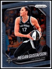2025 Panini Prizm WNBA #49 Megan Gustafson Las Vegas Aces