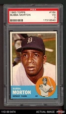 1963 Topps #164 Bubba Morton Tigers PSA 3 - VG