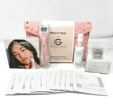 BeautyBio By Giuliana On The Glo Microneedling Tool Set Xtra Microtip + Prep Pad